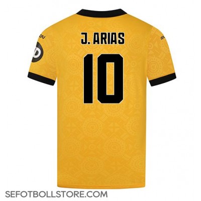 Wolves Jhon Arias #10 Replika Hemmatröja 2025-26 Kortärmad Wolves Jhon Arias #10 Replika Hemmatröja 2025-26 Kortärmad